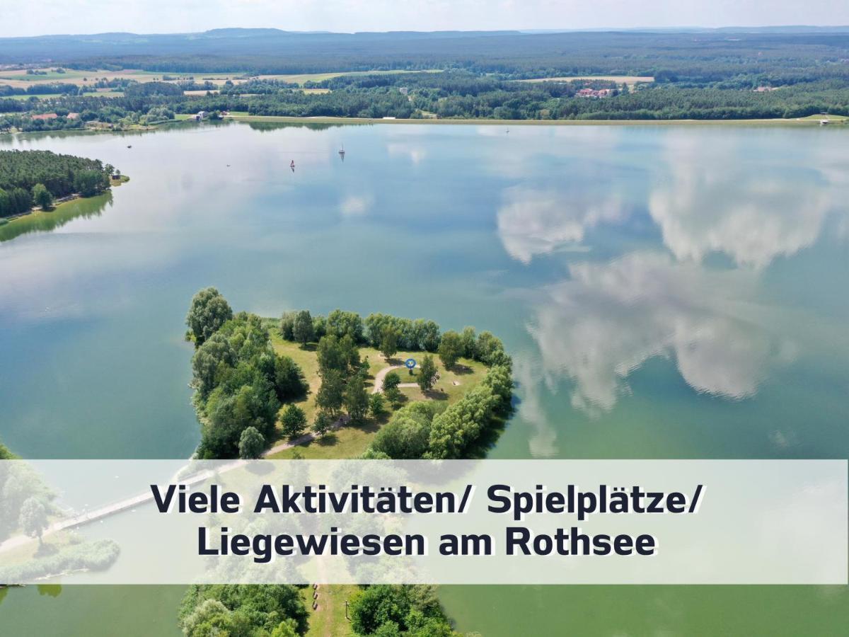 Ferienhaus Rothsee-Oase Ideale Ausgangslage Mit Tollem Ausblick, Sauna Und Privatem Garten Roth  Luaran gambar