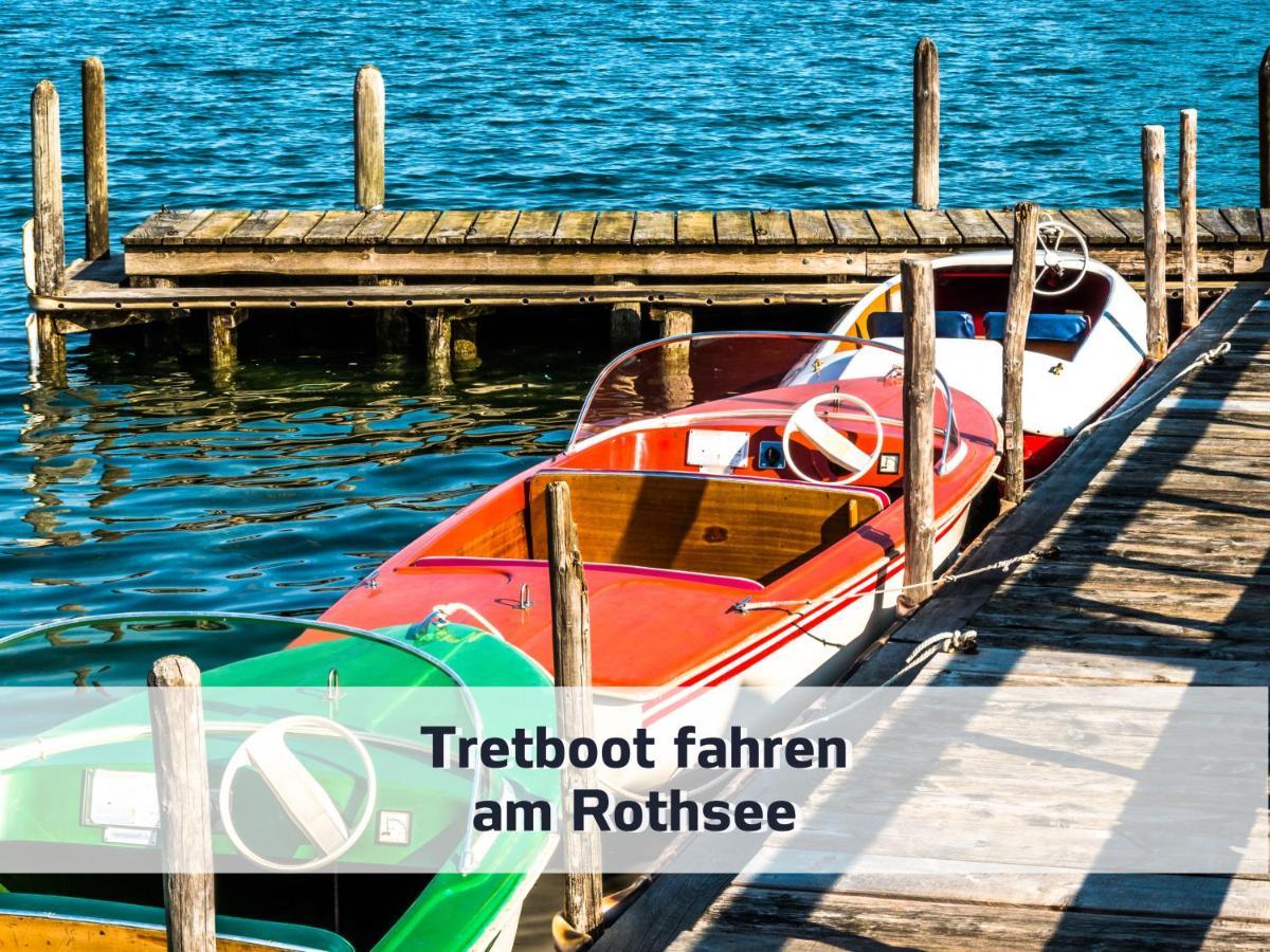 Ferienhaus Rothsee-Oase Ideale Ausgangslage Mit Tollem Ausblick, Sauna Und Privatem Garten Roth  Luaran gambar