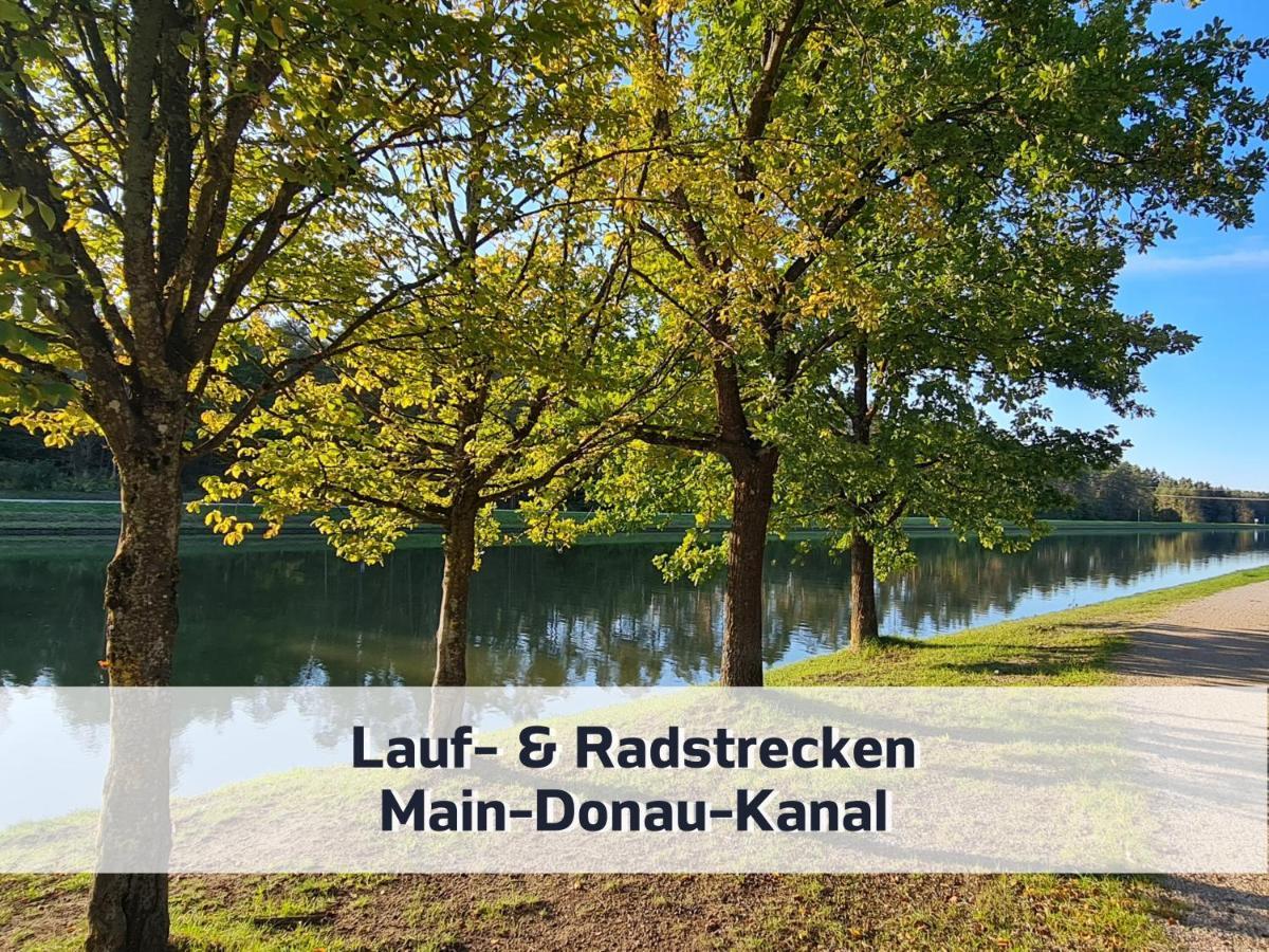 Ferienhaus Rothsee-Oase Ideale Ausgangslage Mit Tollem Ausblick, Sauna Und Privatem Garten Roth  Luaran gambar